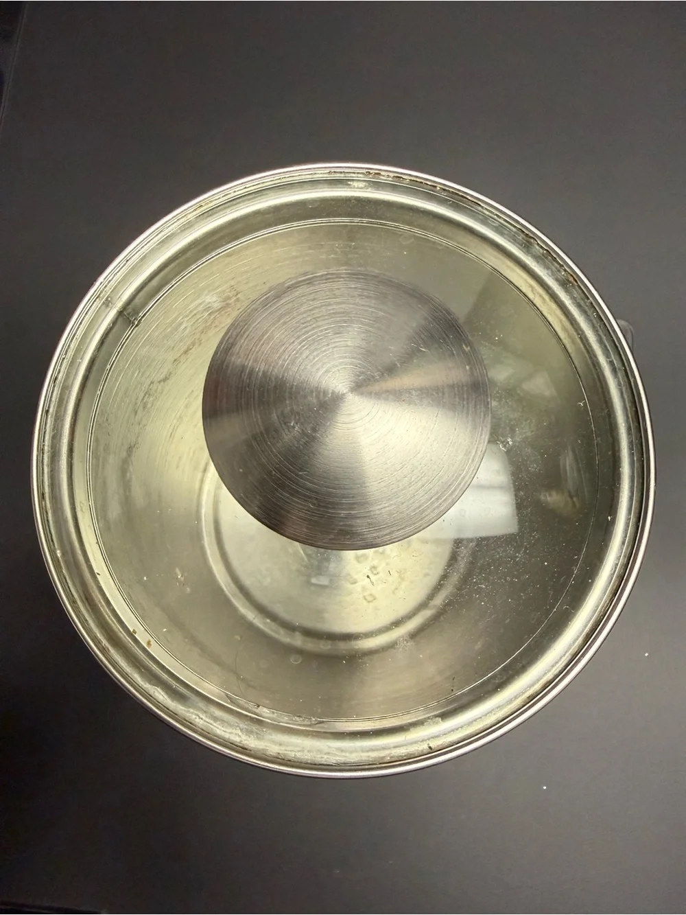 Gigi Stainless Steel Canister with Glass Lid - Silver B2